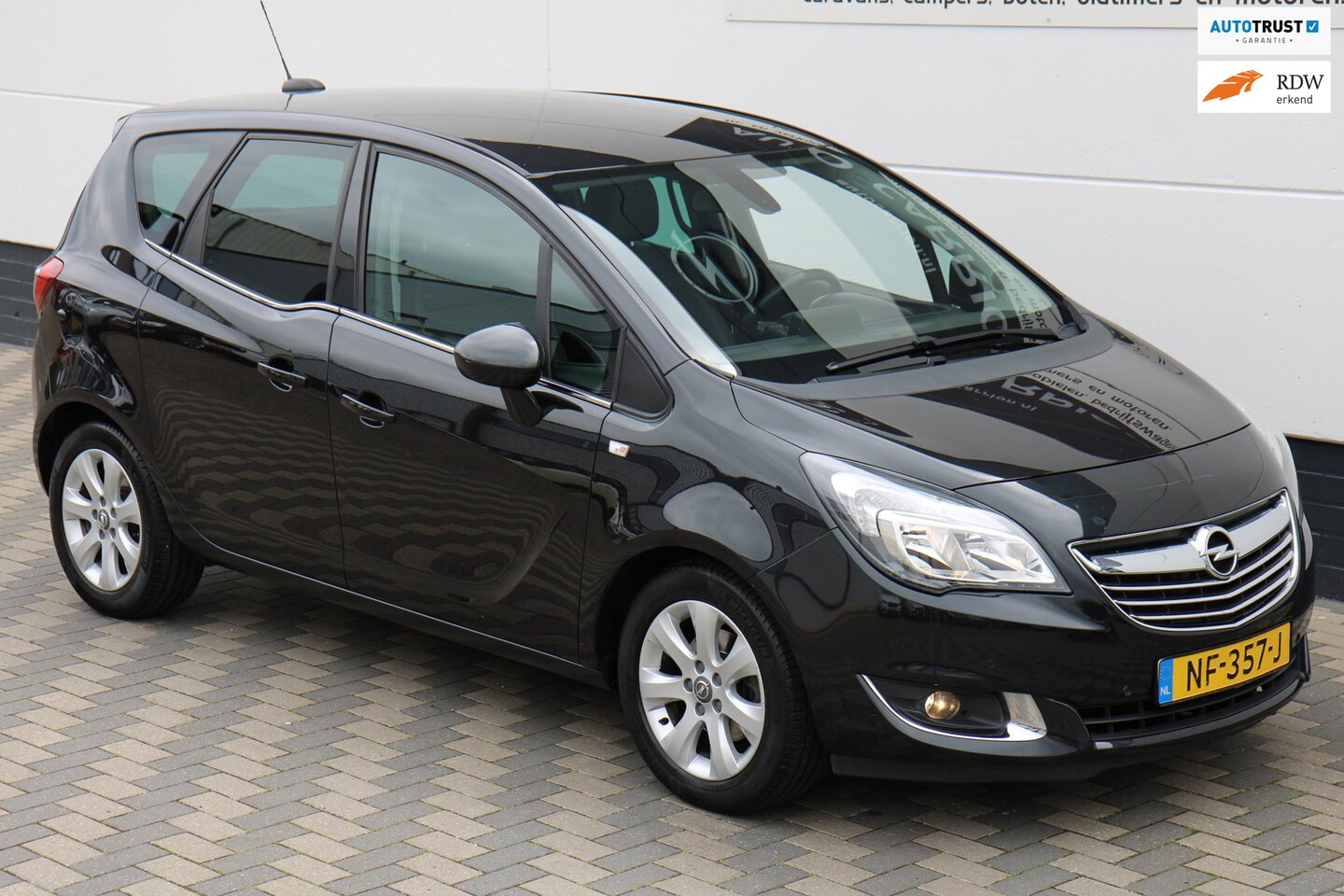 Opel Meriva - 1.4 Turbo Blitz Navi Cruise Airco 1e eig. NAP !! - AutoWereld.nl