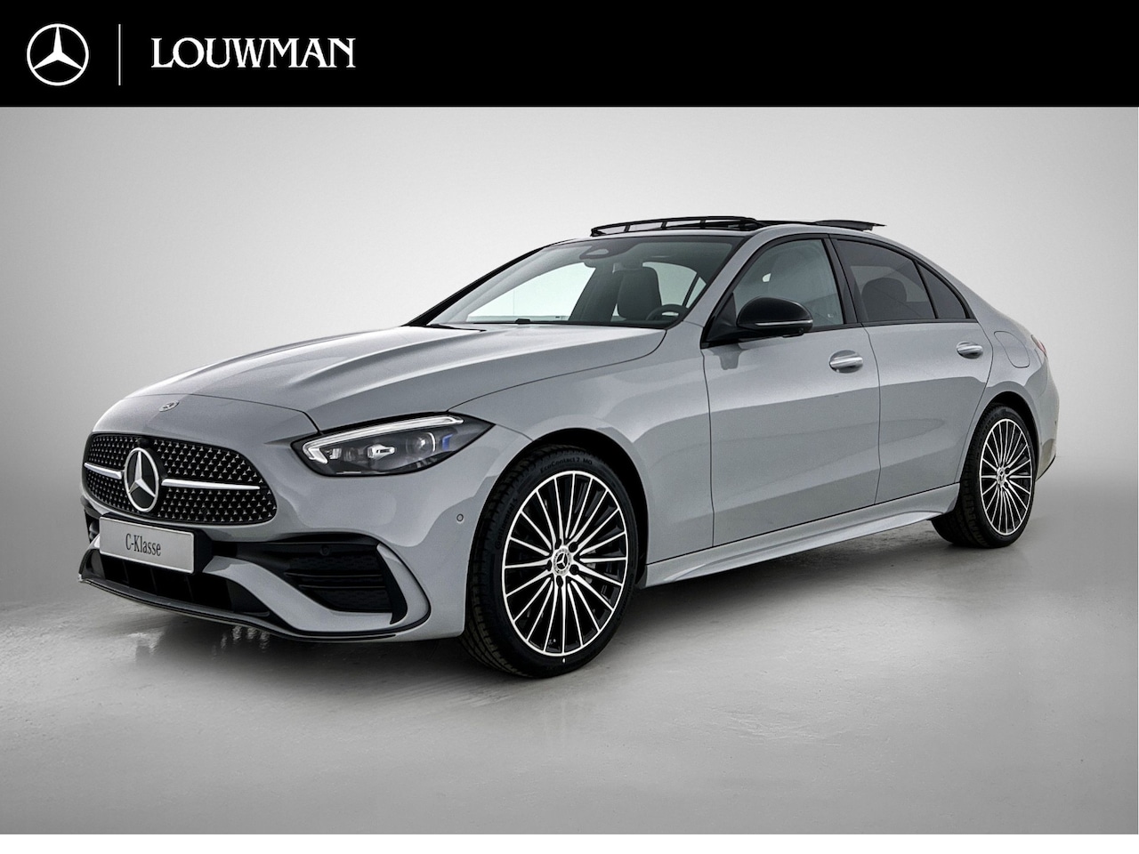 Mercedes-Benz C-klasse - 300 e Business Solution AMG | Premium Plus | Nightpakket | Middenconsole metaalstructuur | - AutoWereld.nl