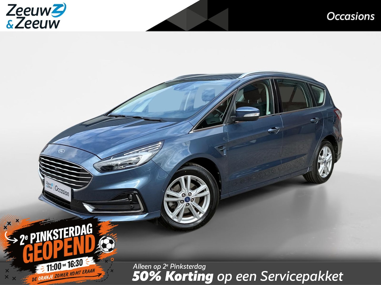 Ford S-Max - Titanium 7pers. | Winter Pack | 360 ° camera | Apple carplay & Android Auto | Dodehoek Det - AutoWereld.nl