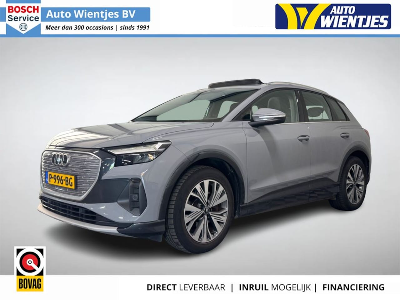 Audi Q4 e-tron - 40 Launch Advanced Plus 77kWh SOH 87% | Pano | Leer - AutoWereld.nl