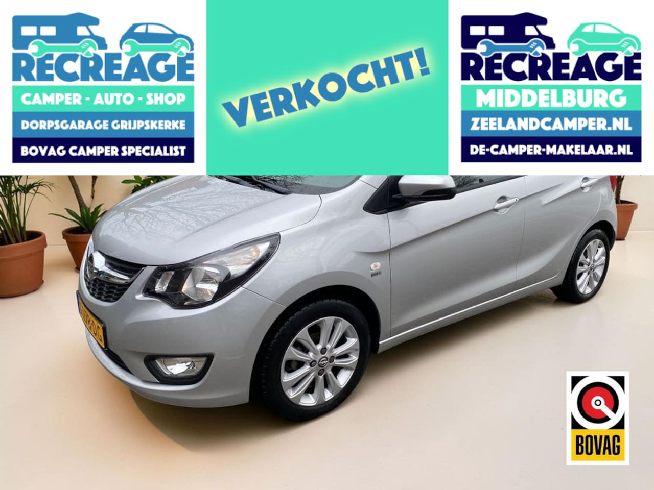 Opel Karl - 1.0 120 Jaar Edition | Eerste eigenaar | NAP | Zeer netjes - AutoWereld.nl