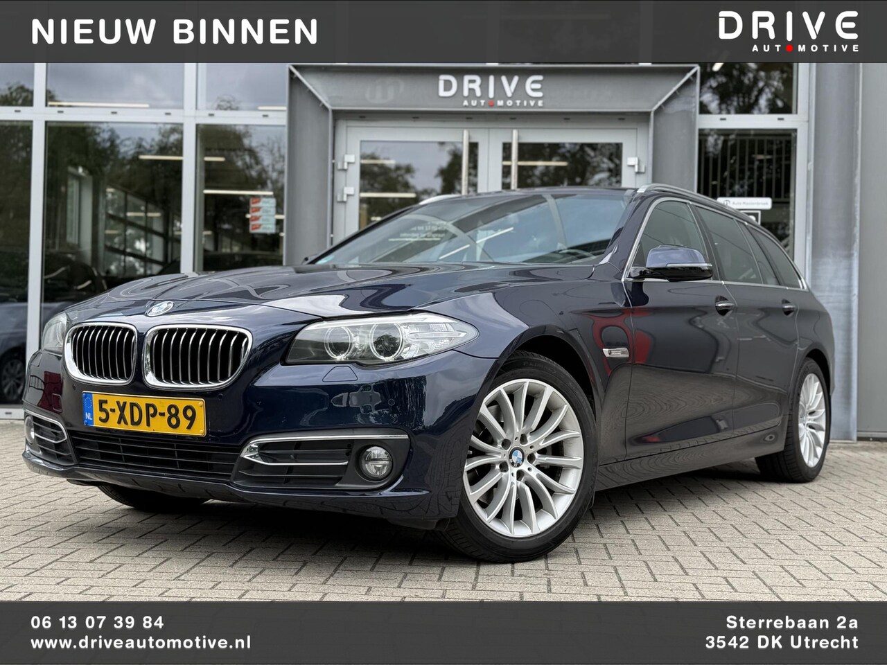 BMW 5-serie Touring - 520i Last Minute Edition Luxury|Leer|Memory|Trekhaak|Topstaat!| - AutoWereld.nl
