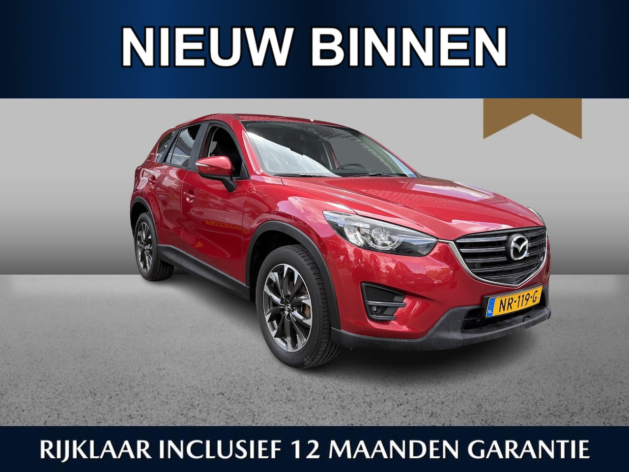 Mazda CX-5 - 2.0 SkyActiv-G 165 GT-M Line 2WD Trekhaak|Cruise Control|Memory|Leder|Keyless - AutoWereld.nl