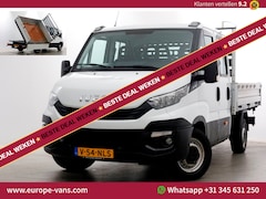 Iveco Daily - 35S14 316pk E6 L2H1 D.C. 3-Zijdige Kipper Airco/Trekhaak 3500kg 02-2018