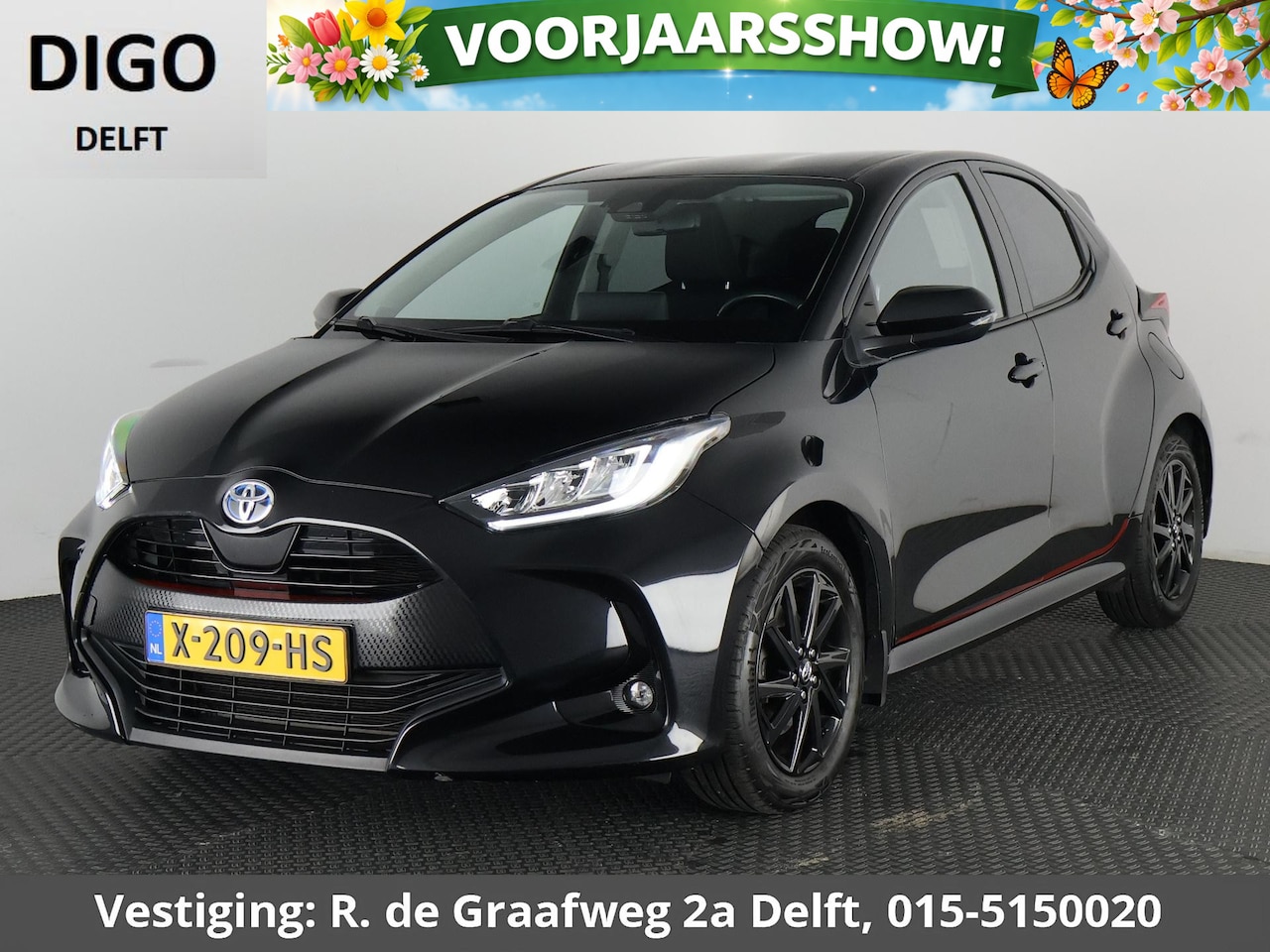 Toyota Yaris - 1.5 Hybrid Black Edition | Apple Carplay & AndroidAUTO | Stoelverwarming | Camera | Privac - AutoWereld.nl