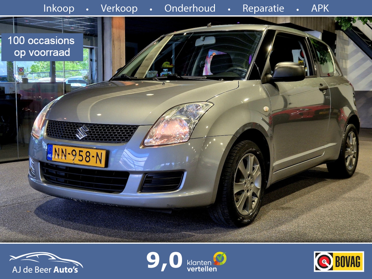 Suzuki Swift - 1.3 Base LMV | Audio | Metallic - AutoWereld.nl