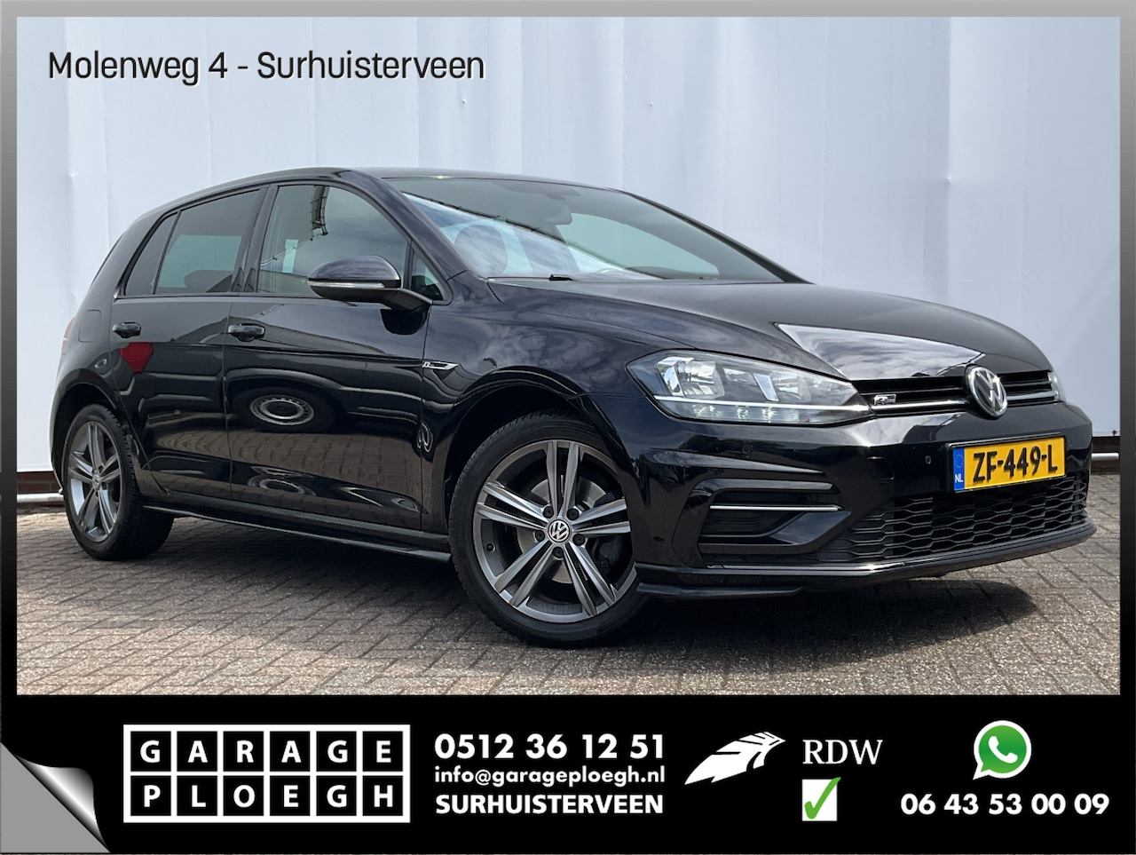 Volkswagen Golf - 1.4 TSI Highline Business R-Line Adap.Cruise Navi Pdc Clima Led Voll.Onderhouden! - AutoWereld.nl