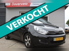 Kia Rio - 1.2 CVVT Plus Pack 5-deurs, nieuwe apk incl onderhoudsbeurt, airco, led, lm-velgen + all-s