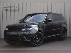 Land Rover Range Rover Sport - 5.0 V8 Supercharged SVR | 550PK | Luchtvering | Keyless-go | Schaalstoelen | Carbon | Meri