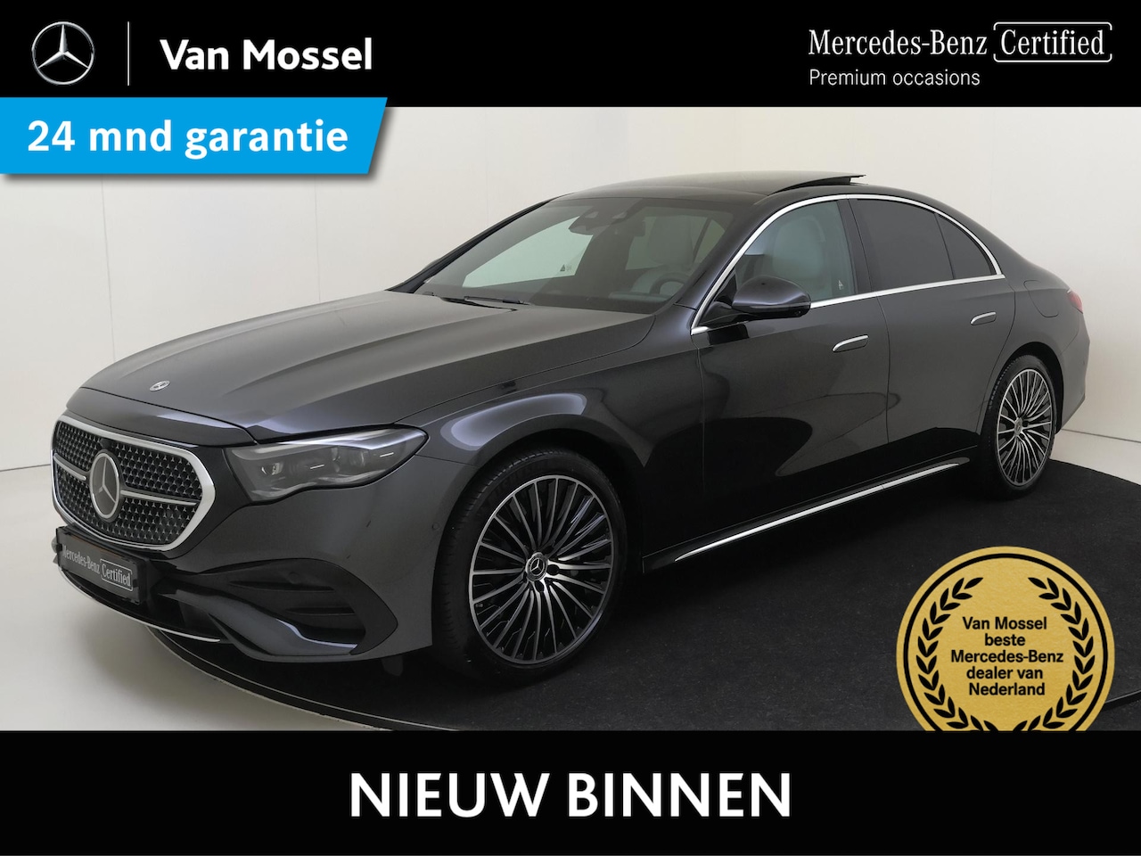 Mercedes-Benz E-klasse - 300 e AMG Line / Panoramadak/ Rijassistentiepakket plus/ Winterpakket/ Burmester 4D/ Trekh - AutoWereld.nl