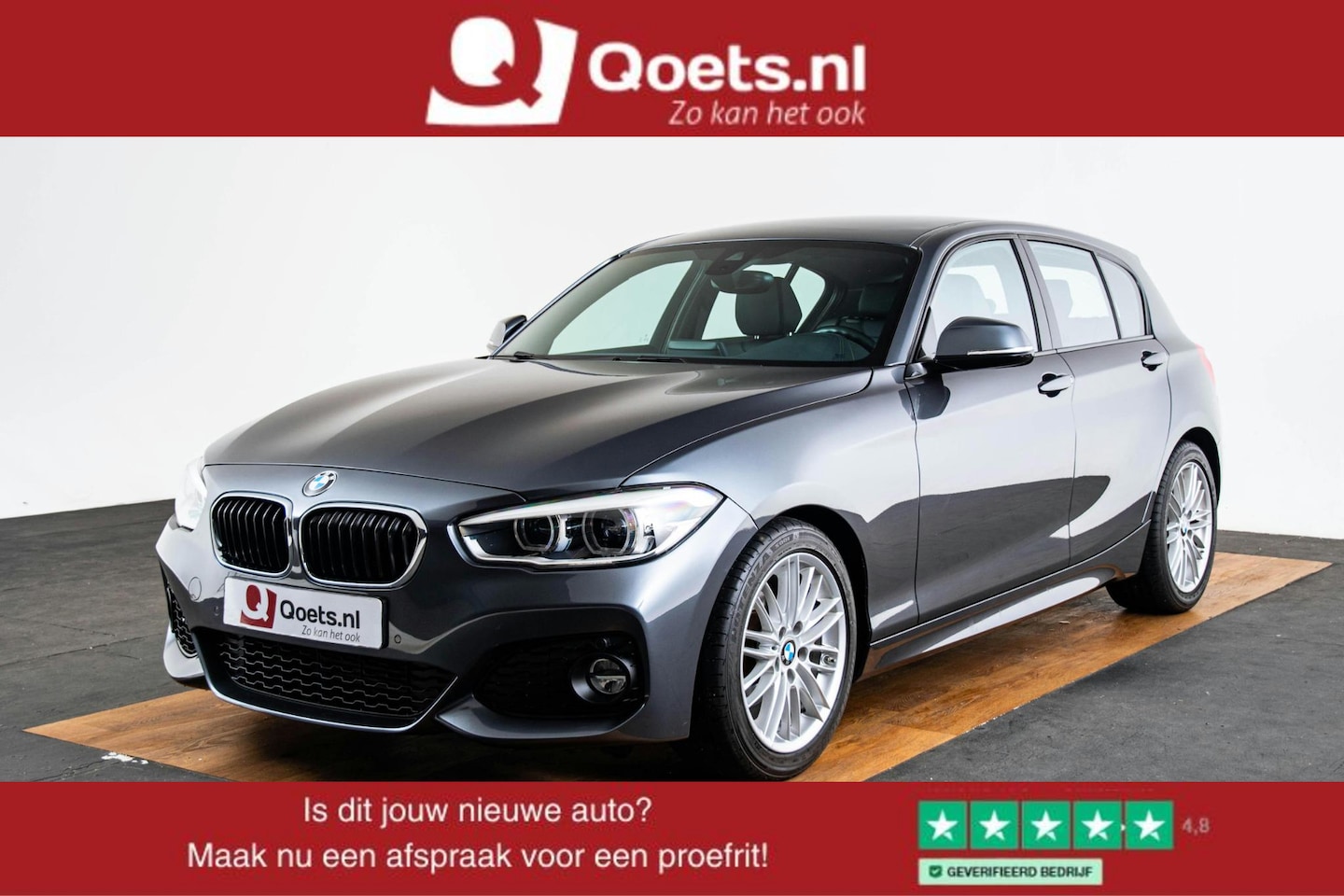 BMW 1-serie - 118i Edition M Sport Shadow High Executive Middenarmsteun - PDC Voor/achter - Cruise Contr - AutoWereld.nl