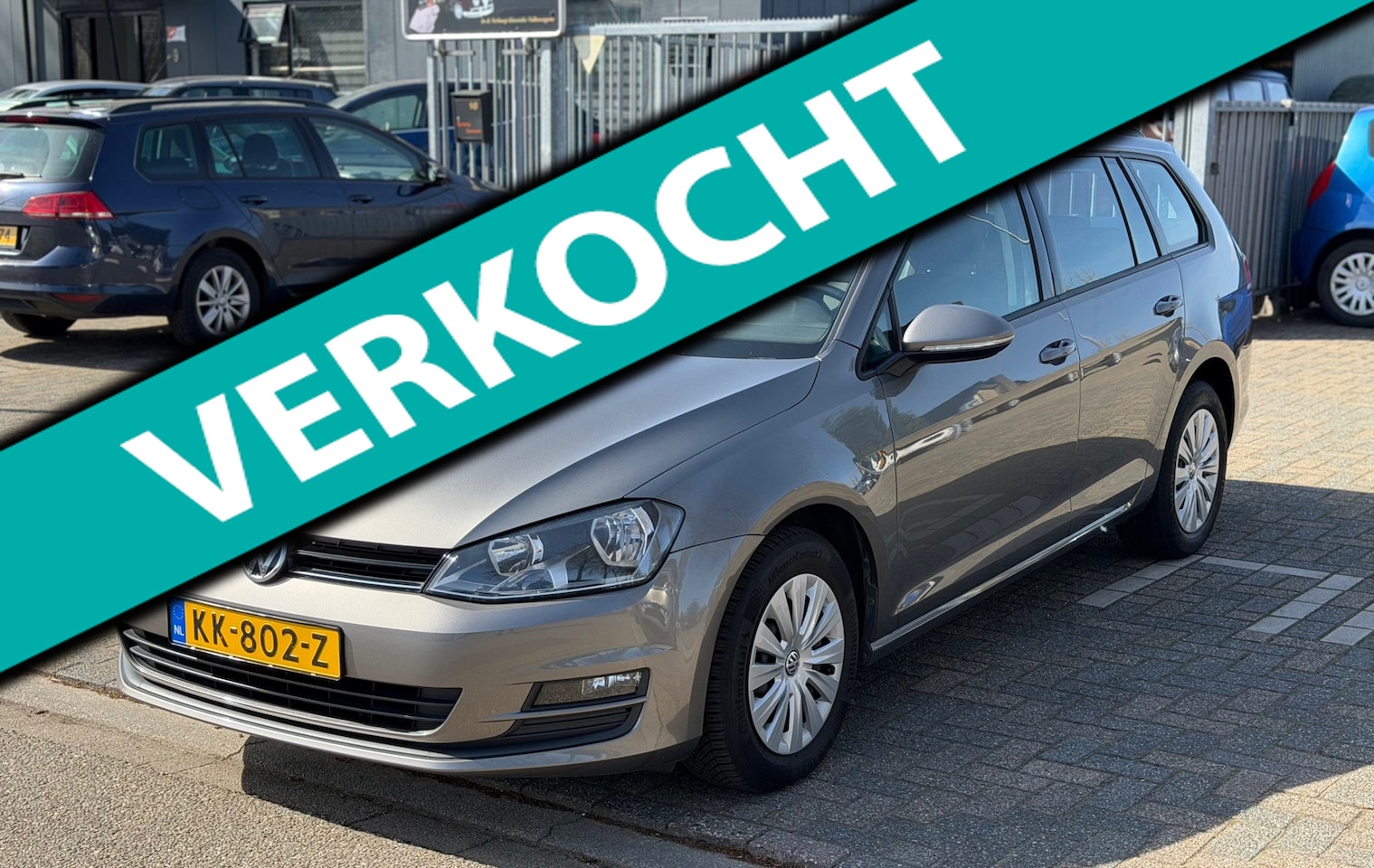 Volkswagen Golf Variant - 1.6 TDI Trendline | DSG | Carplay | 1e Eignr | Cruise Control | Airco | Vol onderhouden | - AutoWereld.nl