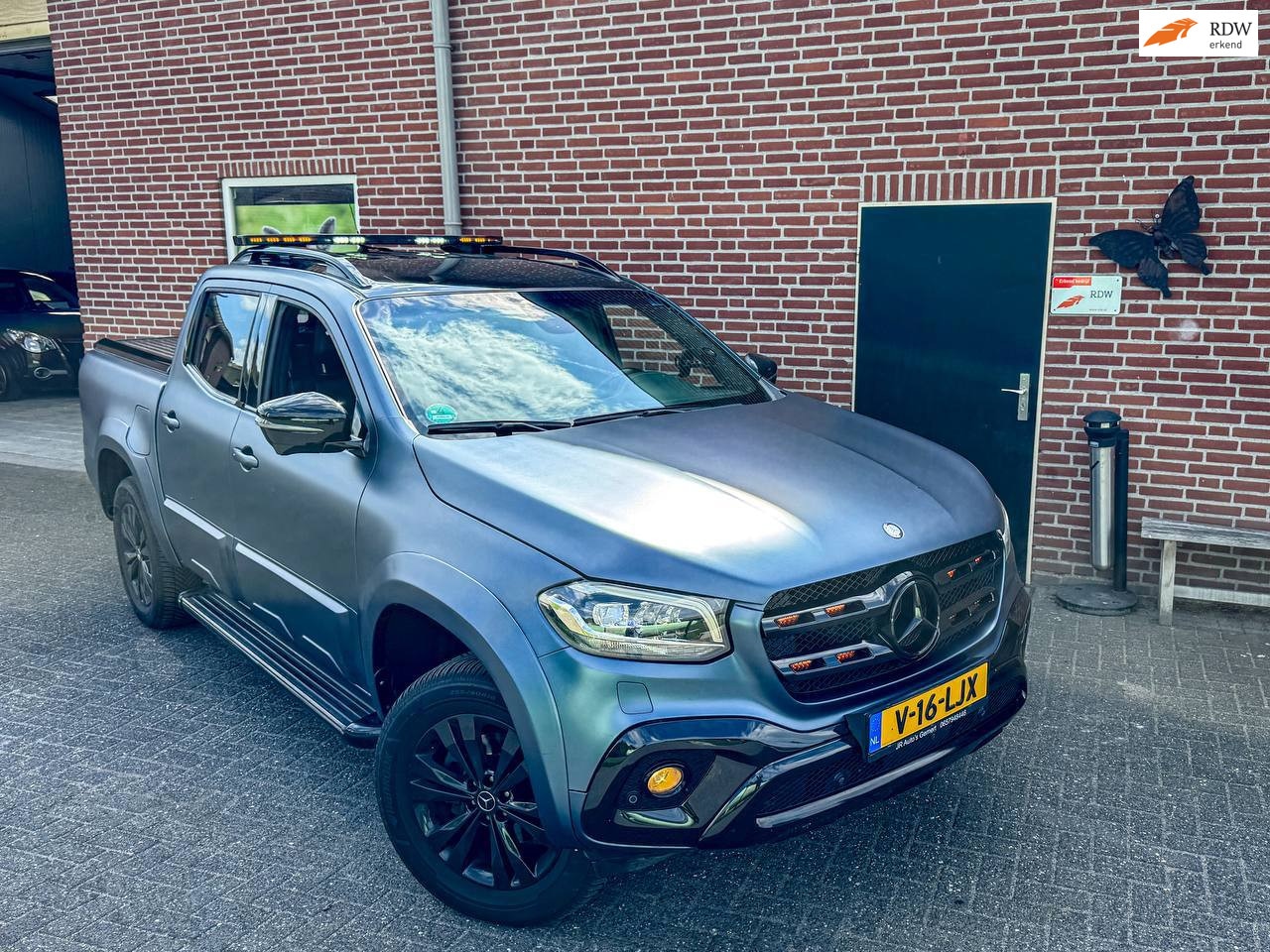 Mercedes-Benz X-klasse - 250 d 4-MATIC Power MATT blauw, Sterrenhemel, 360 camera, UNIEK !!! - AutoWereld.nl