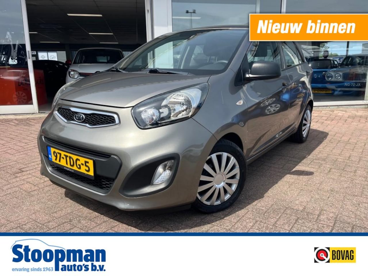 Kia Picanto - 1.2 ComfortPack Automaat Airco El.ramen - AutoWereld.nl