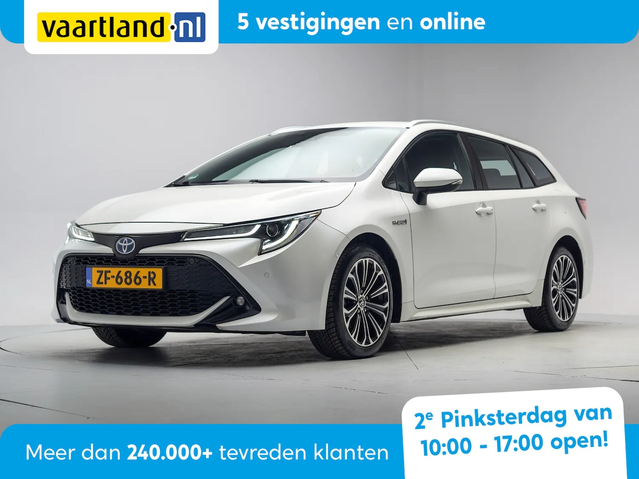 Toyota Corolla - 1.8 Hybrid Business Intro Aut. [ Navi Camera Adapt.cruise Trekhaak ] - AutoWereld.nl