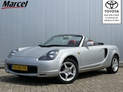 Toyota MR 2 - 1.8-16v VVT-i Cabrio Uniek 44672 KM Rood Interieur