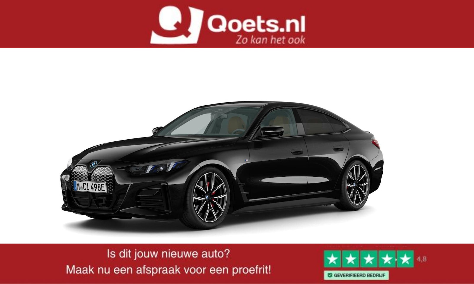 BMW i4 - eDrive40 M Sport Edition 84 kWh M Sport Pro - INNOVATION PACK - COMFORT PACK - Elektrisch - AutoWereld.nl