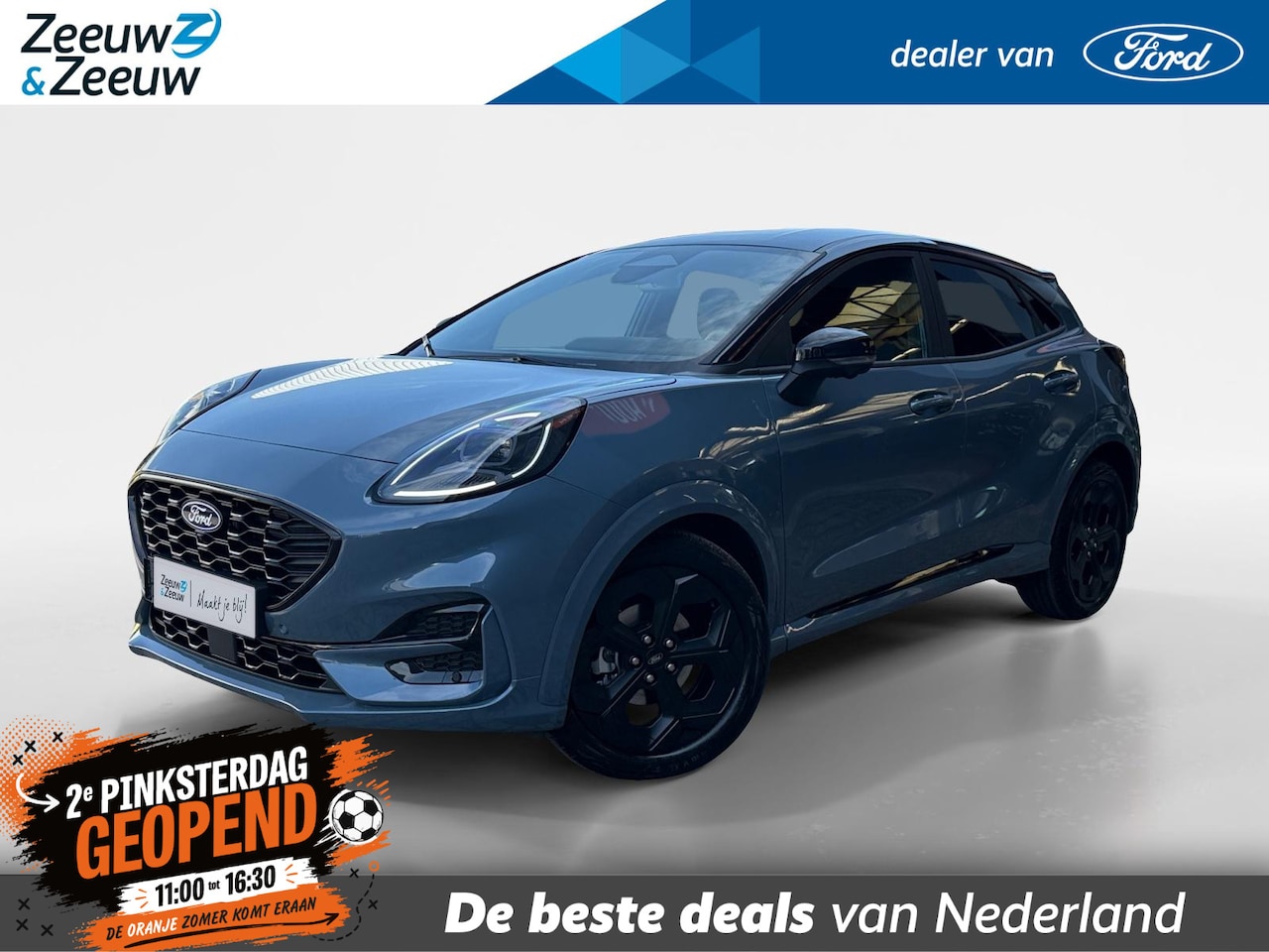 Ford Puma - 1.0 EcoBoost Hybrid BlueCruise Edition | 0,99 % Ford Credit | 360 ° Camera | Dodehoek Dete - AutoWereld.nl