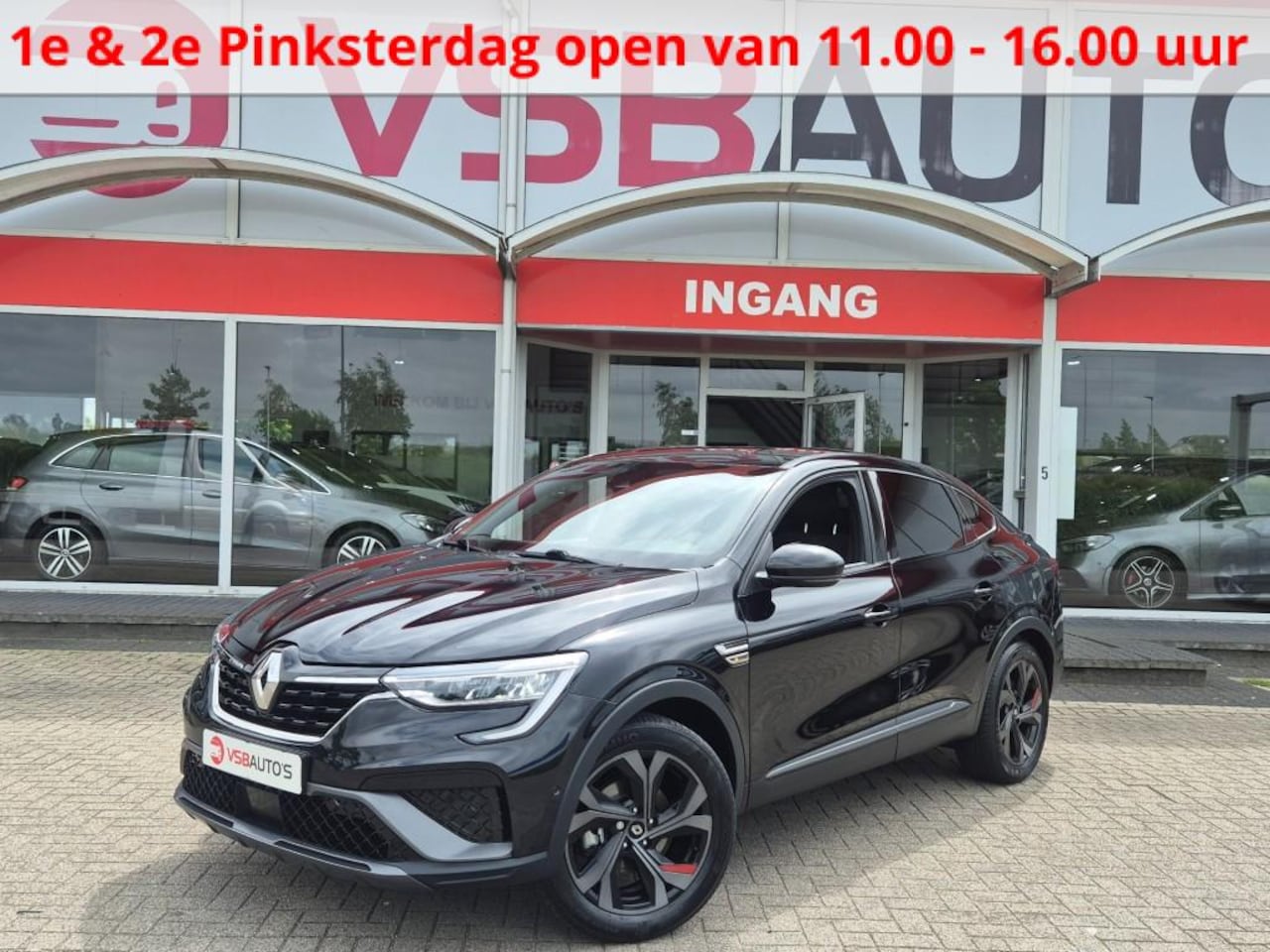 Renault Arkana - 1.6 HYBRID E-TECH AUT. RS-LINE HALF-LEER NAVI CAMERA CARPLAY AIRCO LMV PDC - AutoWereld.nl