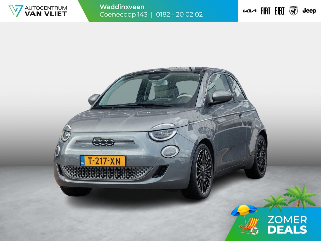 Fiat 500e - La Prima 42 kWh | Clima | Leder | 17" | Winter Pack | Apple Carplay | BSM | - AutoWereld.nl