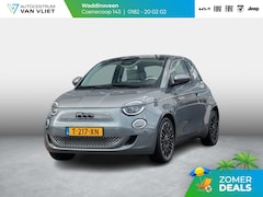 Fiat 500e - La Prima 42 kWh | Clima | Leder | 17" | Winter Pack | Apple Carplay | BSM |