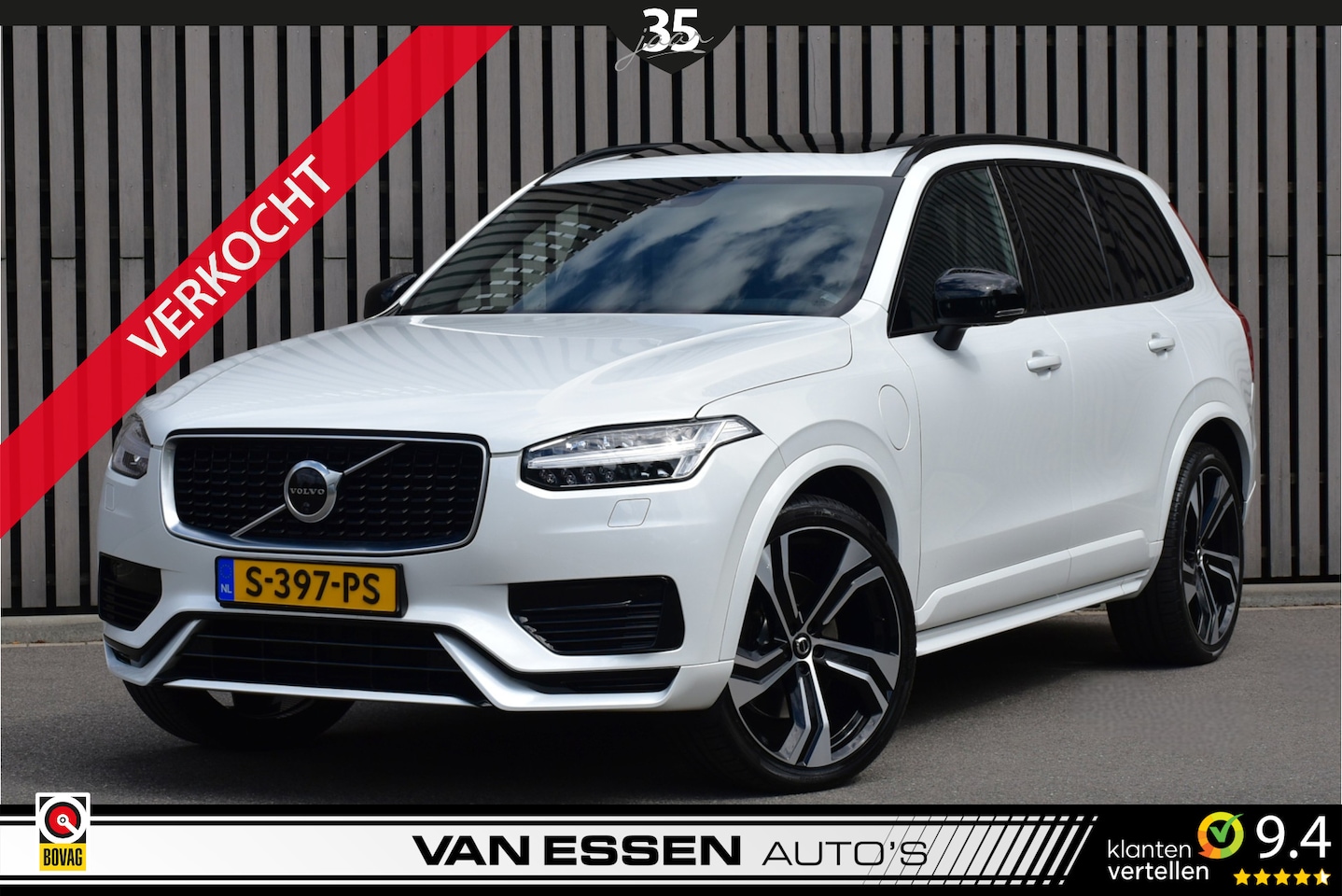Volvo XC90 - 2.0 T8 Twin Engine AWD R-Design LUCHTVERING | PANO | TREKHAAK | 360 CAMERA | COMPLETE AUTO - AutoWereld.nl