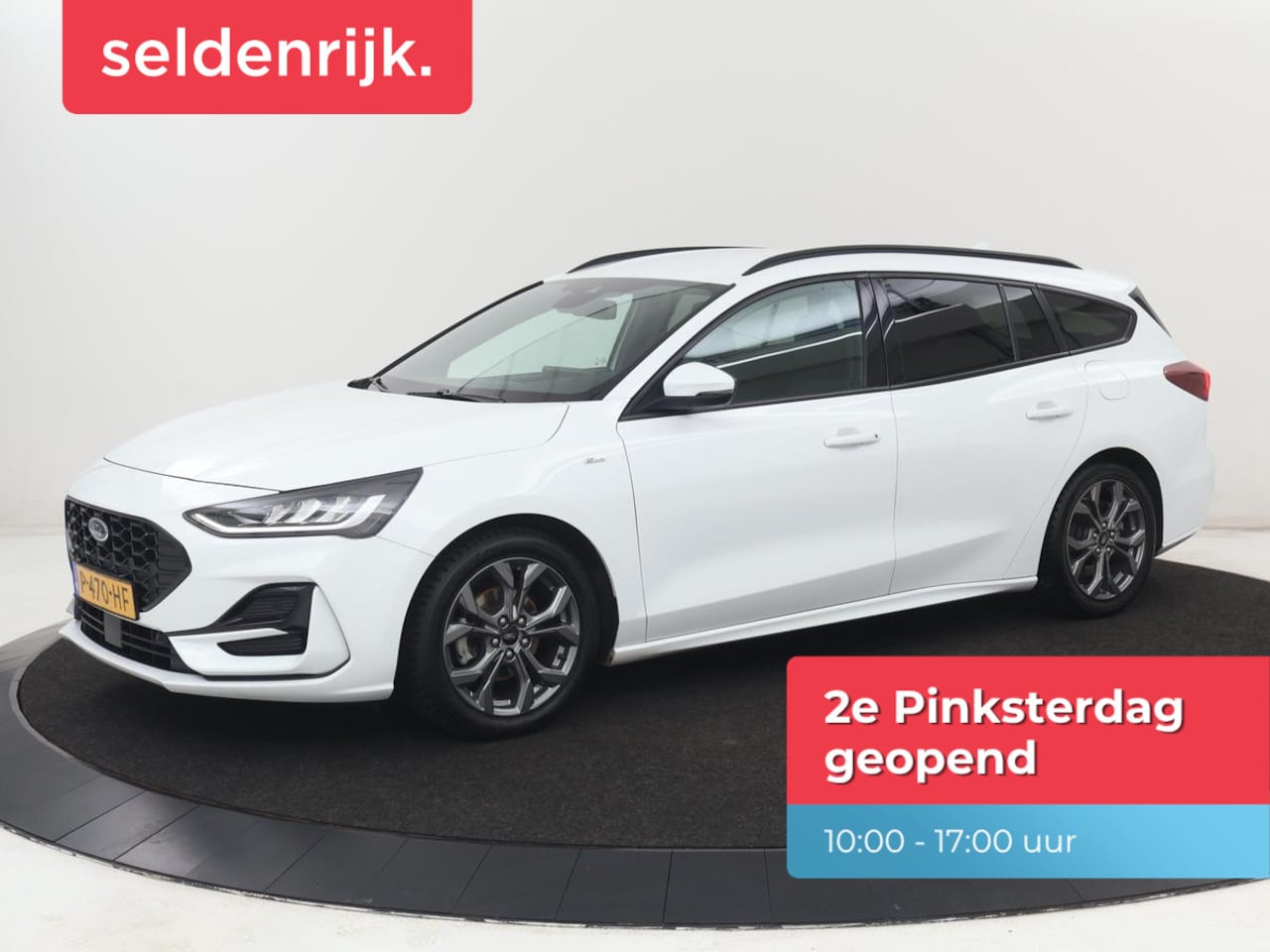 Ford Focus - 1.0 EcoBoost Hybrid ST Line X | Stoelverwarming | Trekhaak | Adaptive cruise | Camera | Ca - AutoWereld.nl