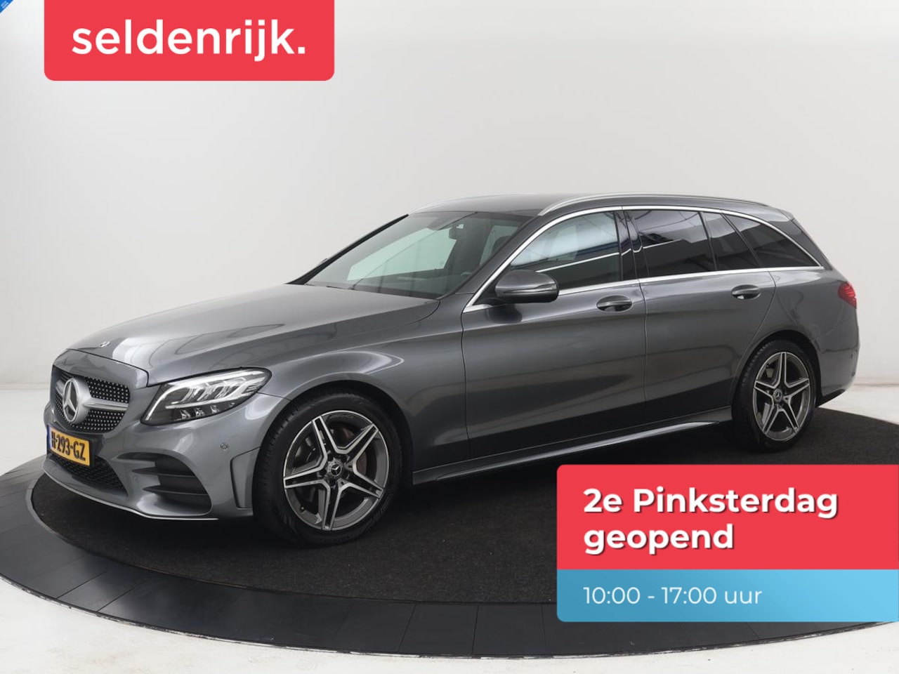 Mercedes-Benz C-klasse - 160 AMG Limited | Stoelverwarming | Leder/Alcantara | Trekhaak | Camera | Park Assist | Na - AutoWereld.nl