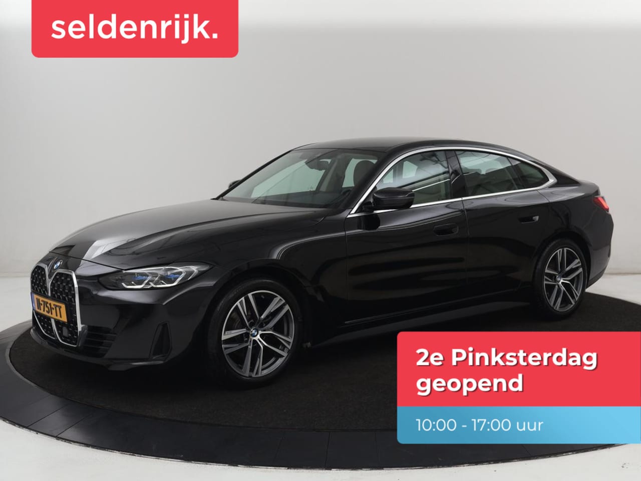 BMW 4-serie Gran Coupé - 420i Edition Plus | Leder | Stoelverwarming | Trekhaak | Memory | Carplay | Camera | Achte - AutoWereld.nl