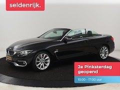 BMW 4-serie Cabrio - 430i Luxury Line | Leder | Stoelverwarming | Nekverwarming | Harman/Kardon | DAB | Stuurve