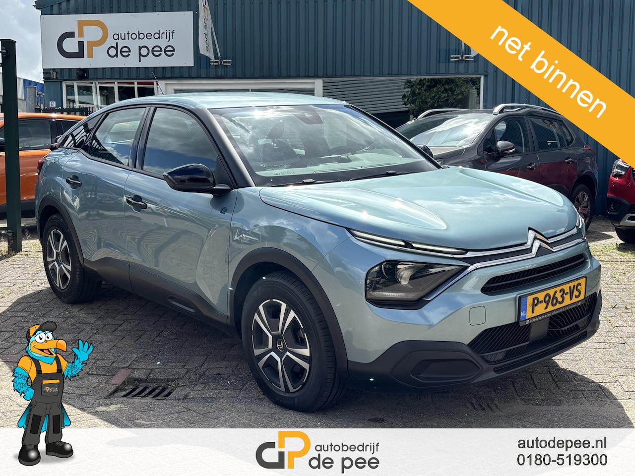 Citroën Ë-C4 - You 50 kWh GARANTIE/INCL.BTW/CLIMA/CRUISE/NAVI/BLUETOOTH - AutoWereld.nl