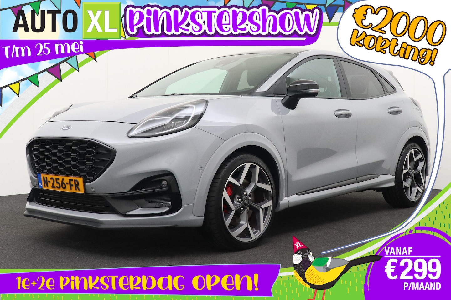 Ford Puma - 1.5 200 PK ST-X Recaro/Kuipstoelen 19'LMV B&O-Sound Full-Options - AutoWereld.nl