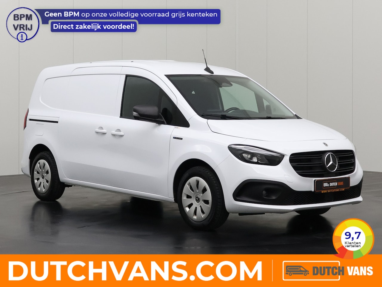 Mercedes-Benz eCitan - L2 Pro 51 kWh | 3-Persoons | Groot Touchscreen Navigatie+Camera - AutoWereld.nl