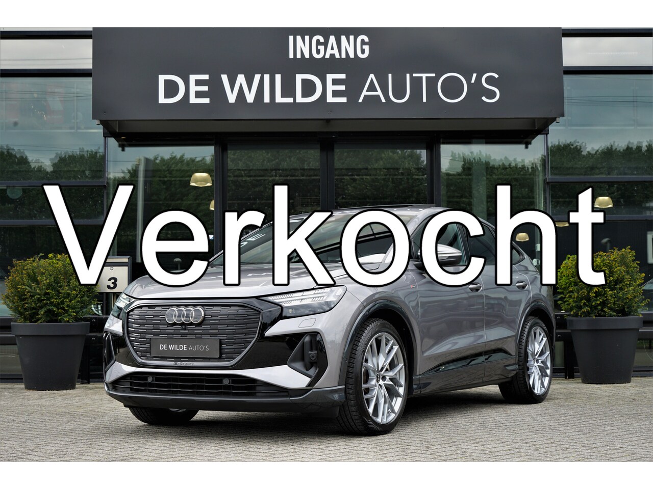 Audi Q4 Sportback e-tron - 40 S-line RS-seats Pano Camera Keyless ACC - AutoWereld.nl