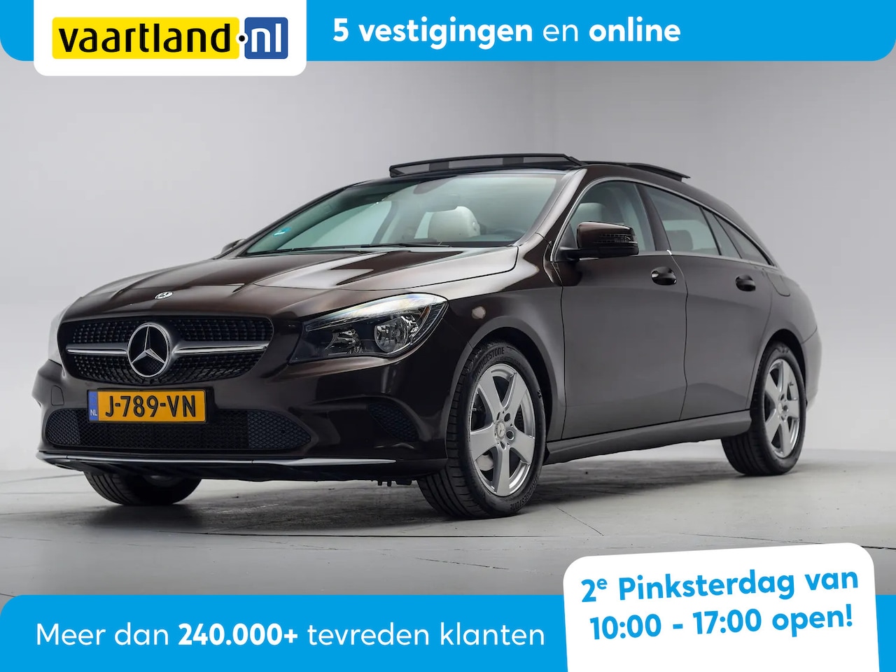 Mercedes-Benz CLA-klasse Shooting Brake - 180 Prestige Aut. [ Panorama Leder Navi Camera ] - AutoWereld.nl