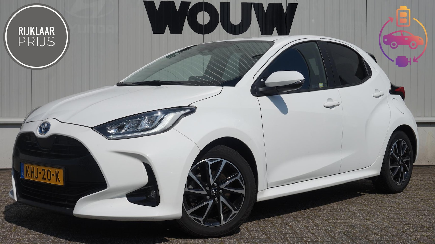 Toyota Yaris - 1.5 Hybrid A/T 115PK Clima | Cruise | Carplay - AutoWereld.nl