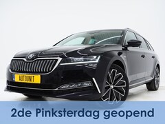 Skoda Superb Combi - 1.4 TSI iV Laurin & Klement | Leder | Trekhaak | Canton | Adaptive Cruise | Keyless | Sfee