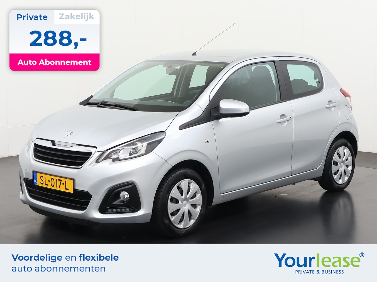 Peugeot 108 - 1.0 e-VTi Active Automaat | All-in 288,- Private Lease | Direct uit voorraad - AutoWereld.nl
