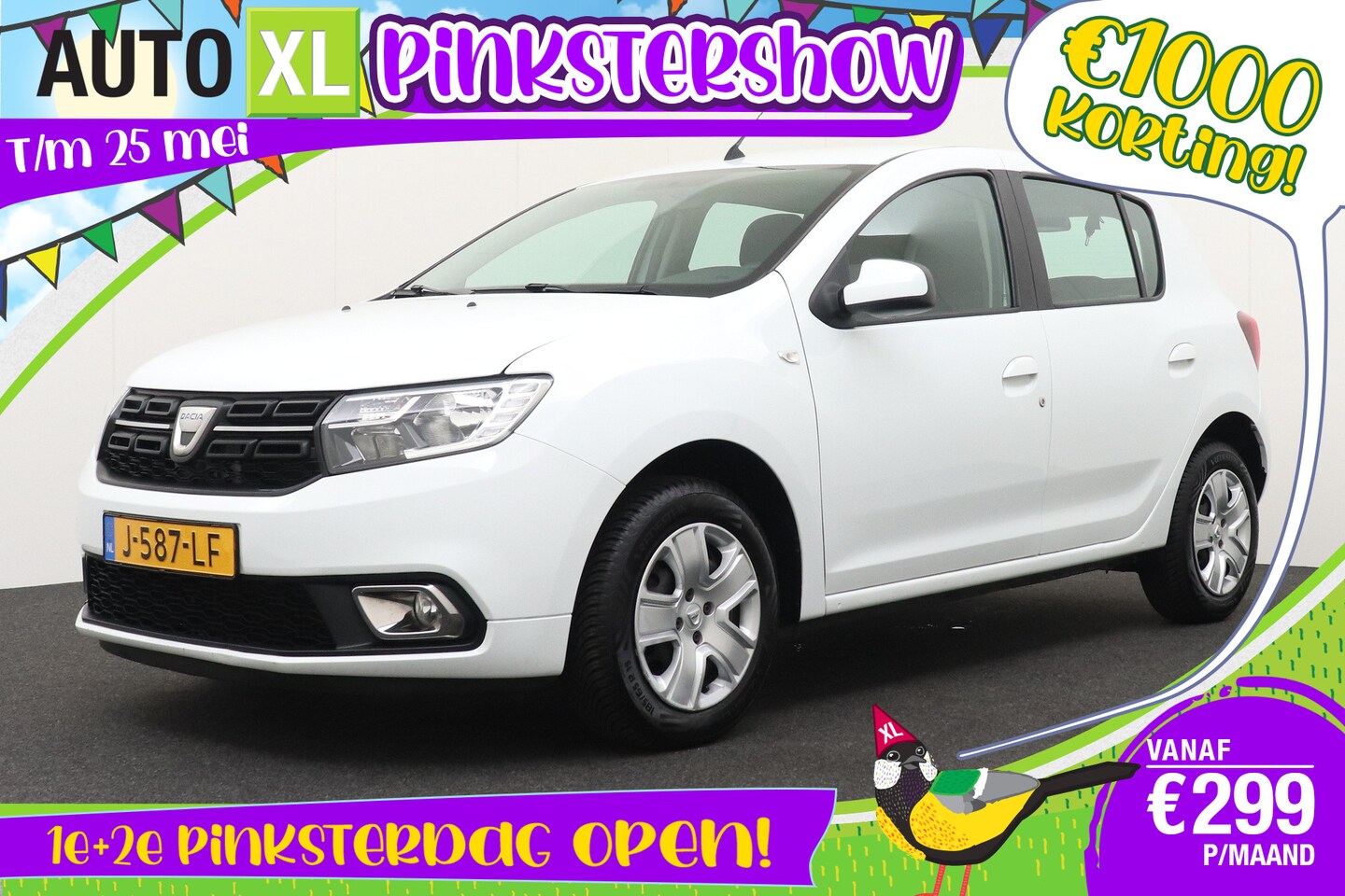 Dacia Sandero - 90 PK TCe Aut. Easy-R Comfort Cruise Airco LED - AutoWereld.nl