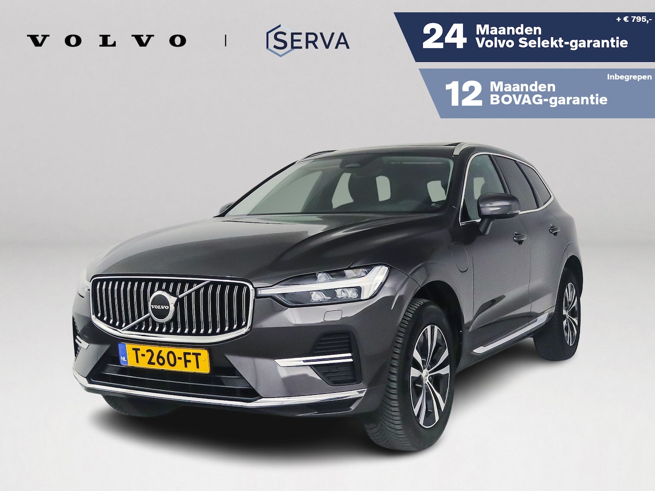 Volvo XC60 - T6 Plug-in hybrid AWD Essential Bright | Panoramadak | Parkeercamera | Stoel- en Stuurverw - AutoWereld.nl