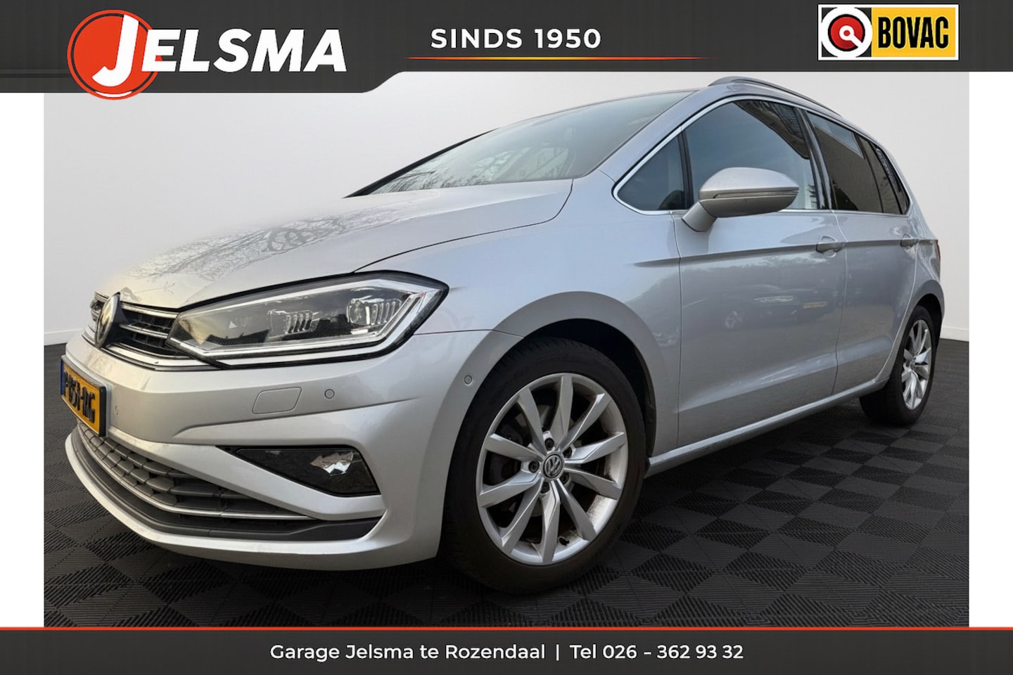 Volkswagen Golf Sportsvan - 1.5 TSi 150pk ACT Highline DSG Aut., Pano | Camera | Trekhaak - AutoWereld.nl