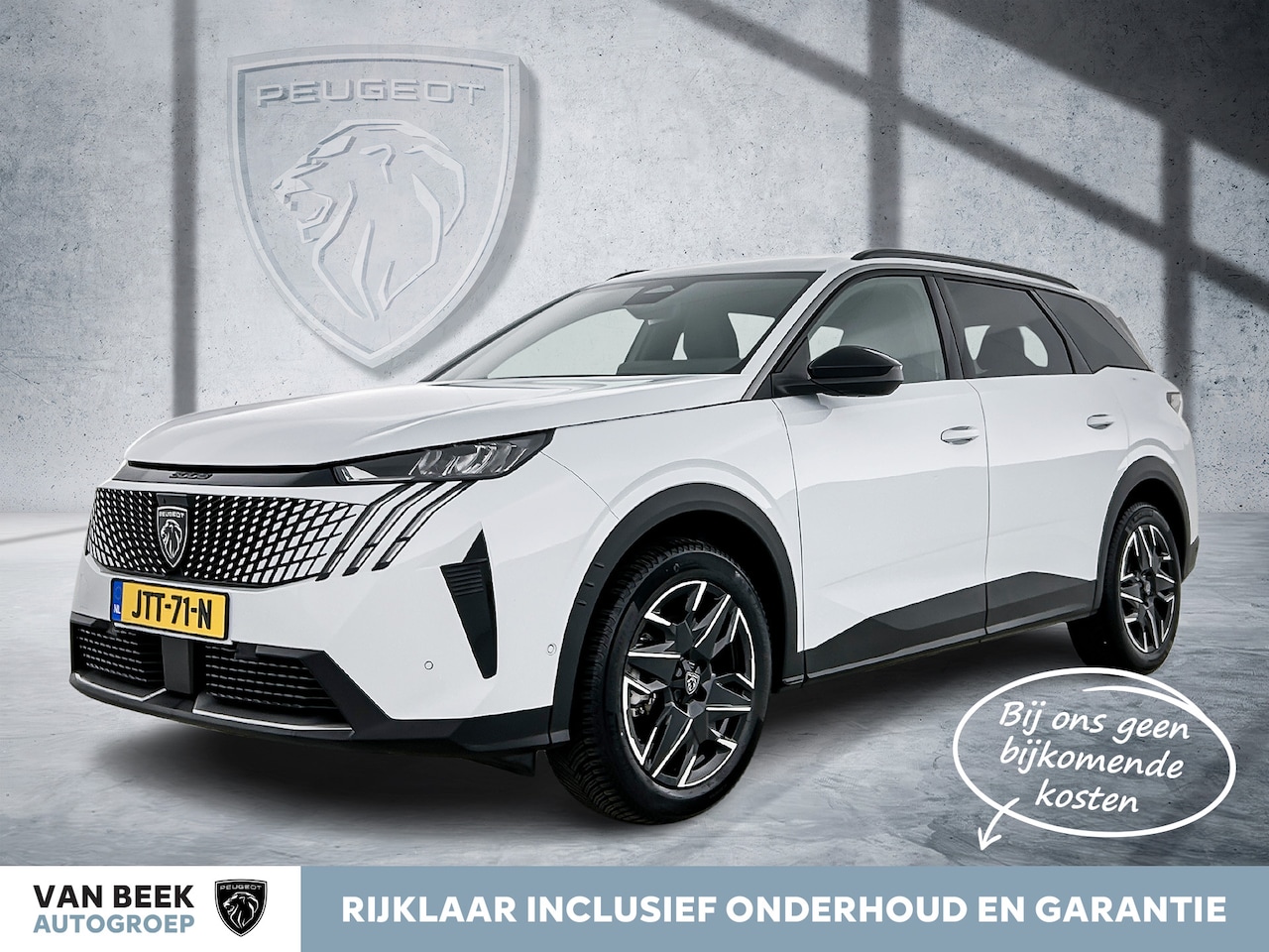 Peugeot 5008 - Hybrid 145 pk Automaat Allure | Rijklaar | Panoramisch navigatie pack | AGR-stoelen | 360 - AutoWereld.nl