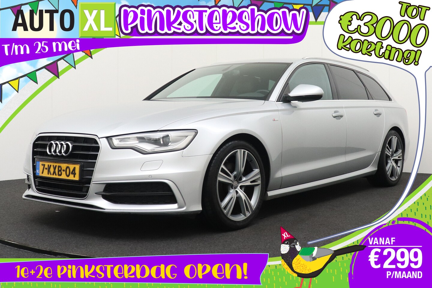Audi A6 Avant - 2.0T 180 PK Aut. S-Line Leder BOSE-Sound 18'LMV - AutoWereld.nl