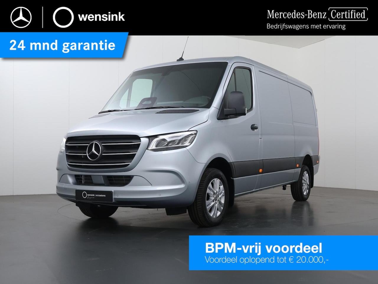 Mercedes-Benz Sprinter - 319 CDI | Aut. | L2 H1 | Select | Distronic | 3500 KG Trekhaak | 17" Lichtmetalen Wielen | - AutoWereld.nl