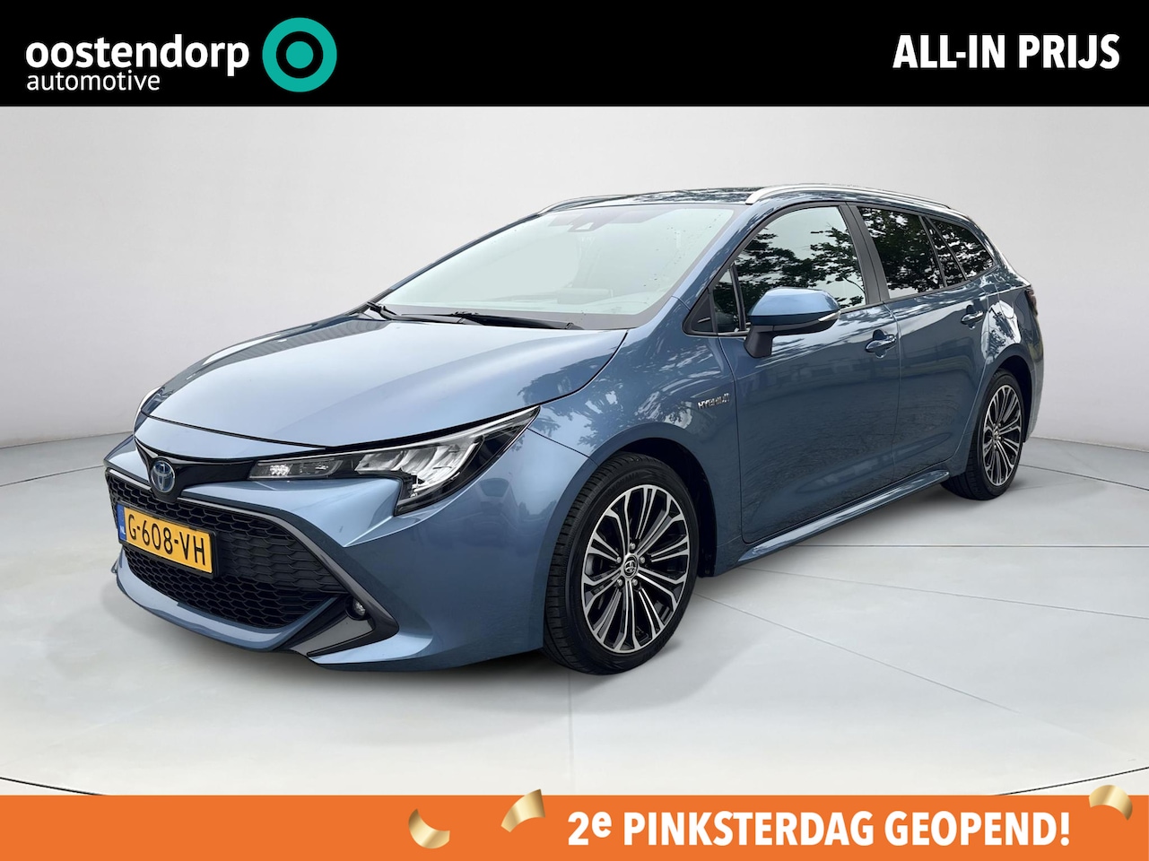 Toyota Corolla Touring Sports - 1.8 Hybrid Dynamic **TWEEDE PINKSTERDAG GEOPEND/ KEYLESS/ ADAPTIEF CRUISE CONTROL/ STOELVE - AutoWereld.nl