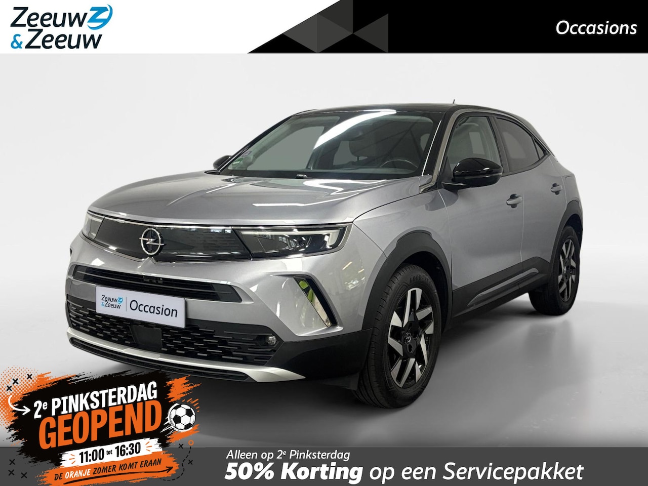 Opel Mokka - 1.2 Business Elegance NAVI AIRCO TREKHAAK APPLE CARPLAY ANDROID AUTO HOGE INSTAP LM VELGEN - AutoWereld.nl