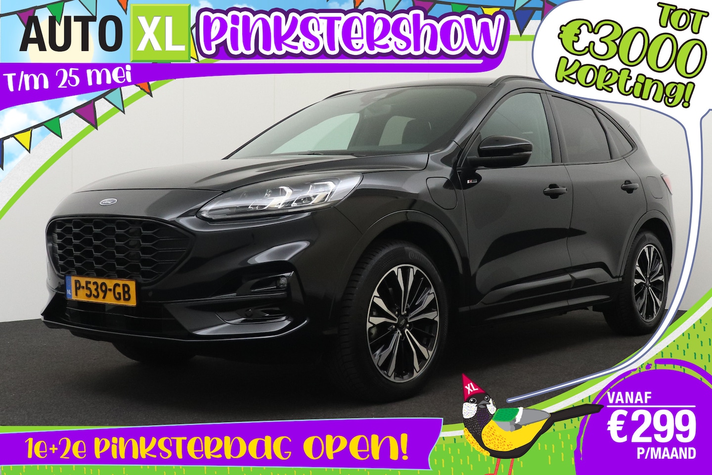 Ford Kuga - 2.5 PHEV ST-Line X Trekhaak Bang&Olufsen 19'LMV - AutoWereld.nl
