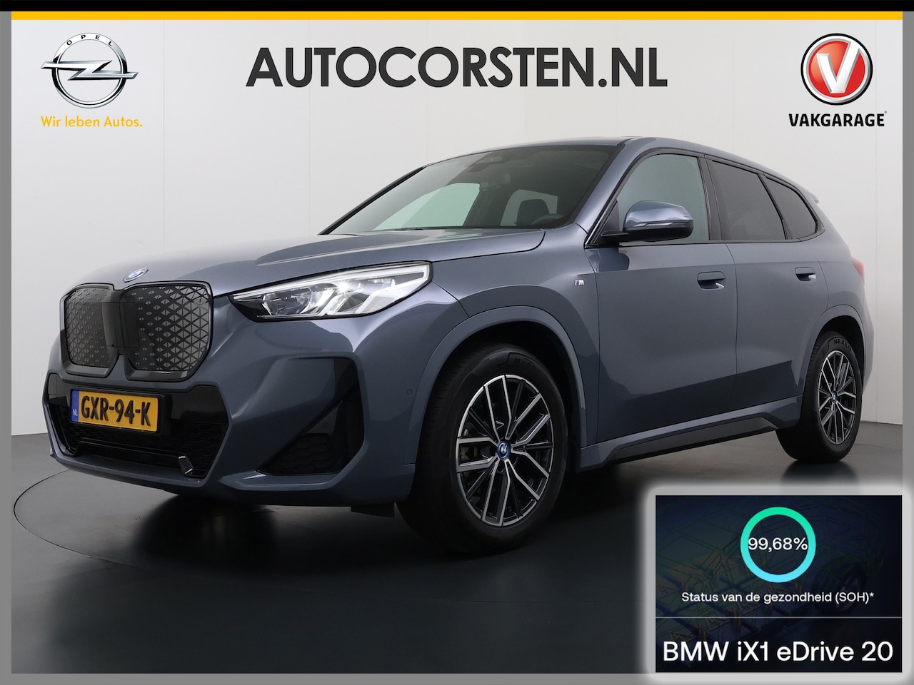 BMW iX1 - eDrive20 67kWh M Sport pakket Pano-Dak/Schuif-dak Leer SOH 100% Warmtepomp Camera Navi Ecc - AutoWereld.nl