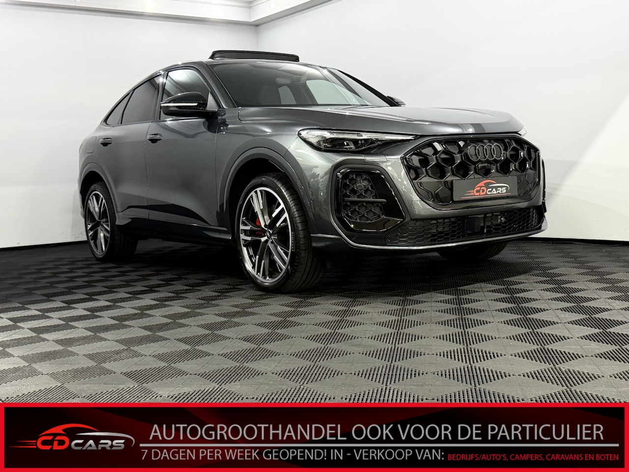 Audi Q5 Sportback - Sportback 2.0 e-hybrid 55 quattro 367 PK RS Seats, Panoramadak, 360 Camera, Memory stoelen - AutoWereld.nl