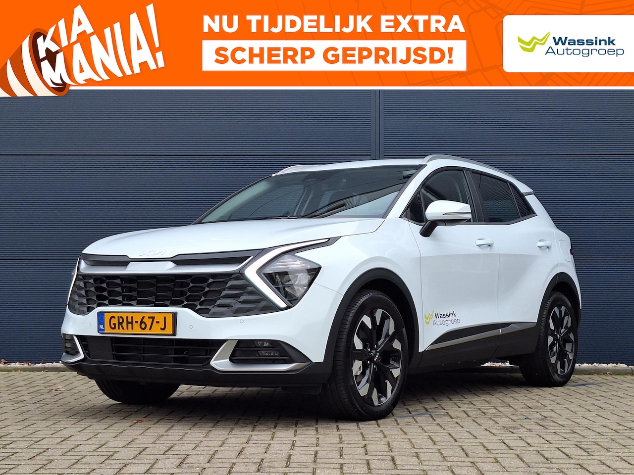 Kia Sportage - 1.6 T-GDi 265pk Plug-In Hybrid AT6 4WD DynamicLine | Navigatie | Climate control | Carplay - AutoWereld.nl